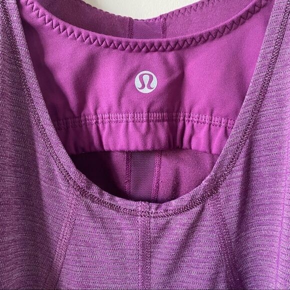 LULULEMON-HUSTLE & Bustle Tank Top -Plum - Picture 8 of 11